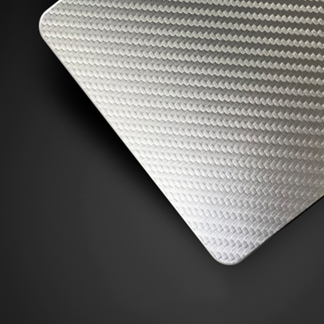 Bobina de aluminio anodizado estampado