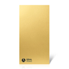 Spulen und Bleche aus gold eloxiertem Aluminium